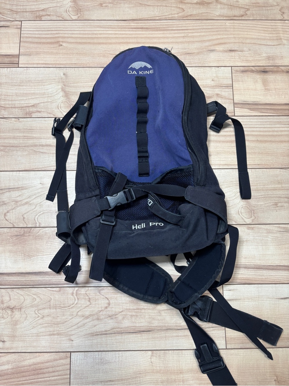 Dakine Purple and Black Heli Pro Daypack Backpack